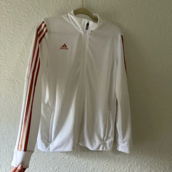 Adidas white pearl essence Tiro track jacket - Picture 2 of 6